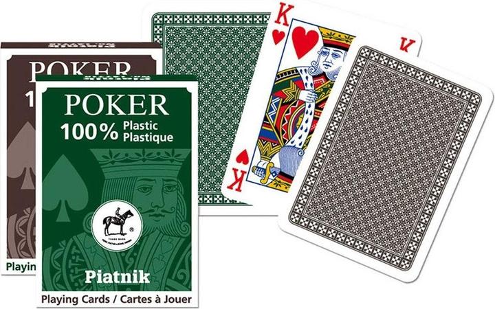 Immagine prodotto Piatnik PIA1362 - Carte da gioco: Poker - gioco singolo, economia (Inglese)