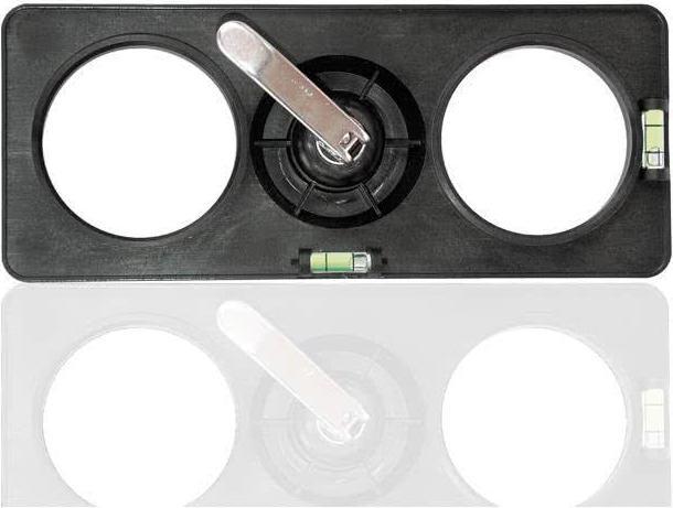 Actual product image F-Tronic Drilling jig BOS2 w.quick clamping handle 7390048
