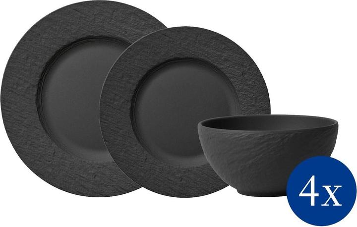 Produktbild Villeroy & Boch Manufacture Rock (12 Stück)