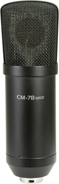 Actual product image Omnitronic MIC CM-78MK2 Large Diaphragm Condenser Microphone