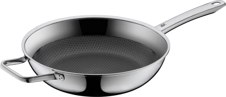Produktbild WMF Servier-Schmorpfanne Edelstahlpfanne 28cm Profi Resist Induktion beschichtet (28 cm, Bratpfanne, Aluminium, Edelstahl)