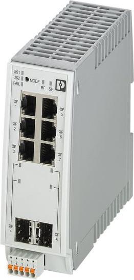 Actual product image Phoenix Contact FL SWITCH 2306-2SFP PN Industrial Ethernet Switch (6 Ports)