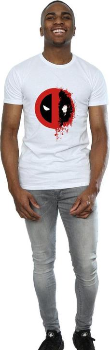 Image du produit - T-shirt DEADPOOL SPLIT SPLAT LOGO - Homme (XXL)