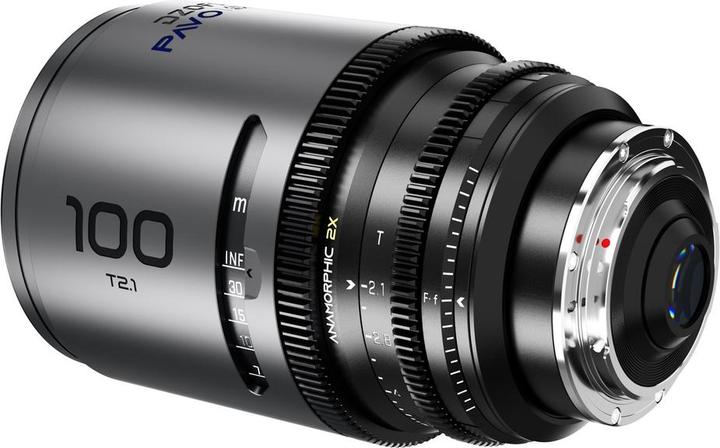 Produktbild Dzofilm Pavo 2x Anamorphic 3-Lens Kit (32/55/100mm T2.1/T2.4) for PL/EF Mount (S35) imperial - Blue (PL, C-Mount)