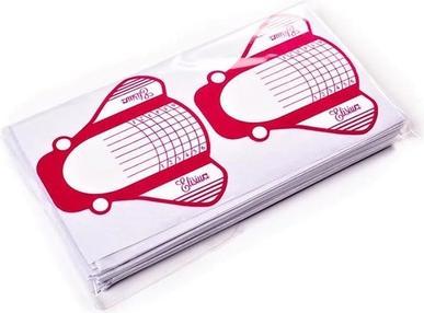 Elisium Paper Stencils For Nail Extensions 100Pcs.