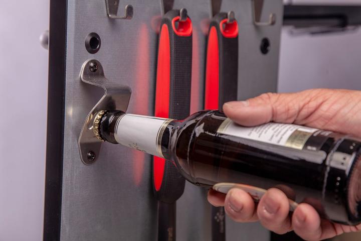 Image du produit Grillfürst G521G Gril à gaz en acier inoxydable à 5 brûleurs avec brûleur haute température (15 kW)