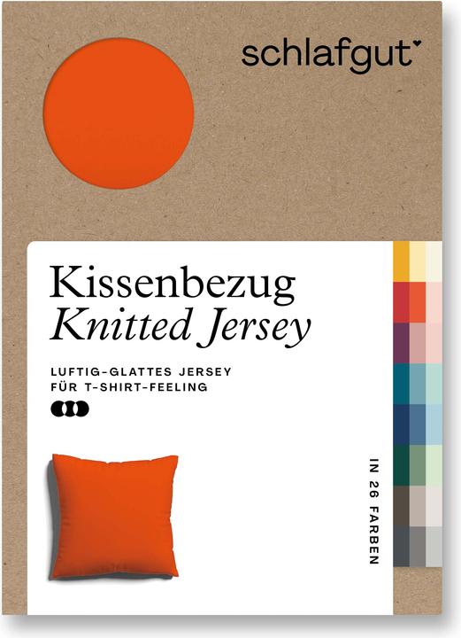Image du produit schlafgut Knitted Jersey (Housse de couette, 40 x 40 cm)