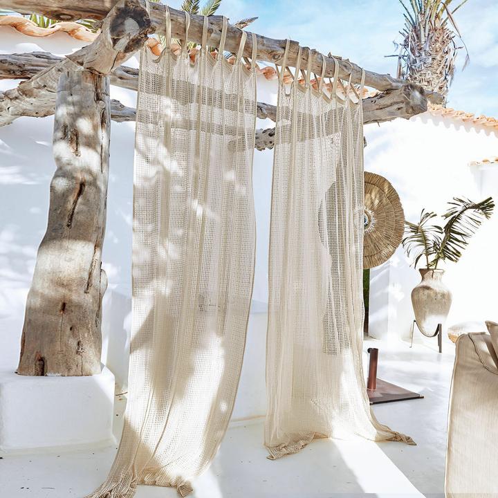 Actual product image Loberon Curtain Gracemere cream (250 x 135 cm)