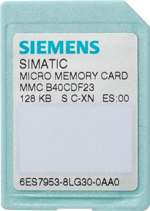 Immagine prodotto Siemens Scheda M-Memory S7/300 64-KB 6ES7953-8LF31-0A 6ES79538LF310AA0 (0.00 GB)