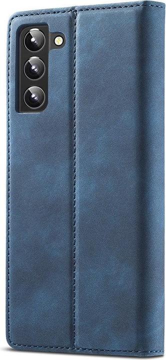 Produktbild Cover-Discount Galaxy S22 - Stand Flip Case Hülle blau (Samsung Galaxy S22)