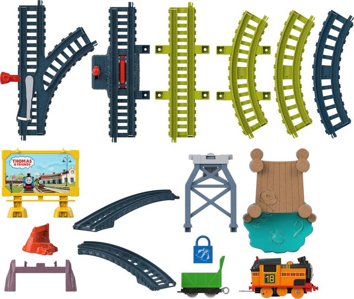 Immagine prodotto Mattel Binari Con Locomotive Motorizzate Thomas