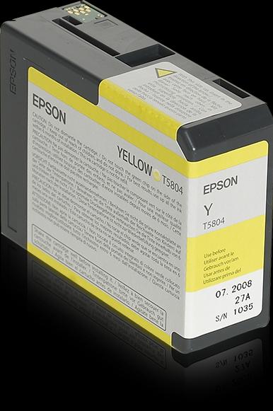 Image du produit Epson T5804 (Y)