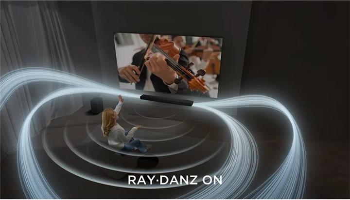 Actual product image TCL Q75H Q Class 5.1.2 Channel Sound Bar with Dolby Atmos, Ray Danz Technology, and Wireless Subwoofwer (620 W, 5.1.2 Channel)