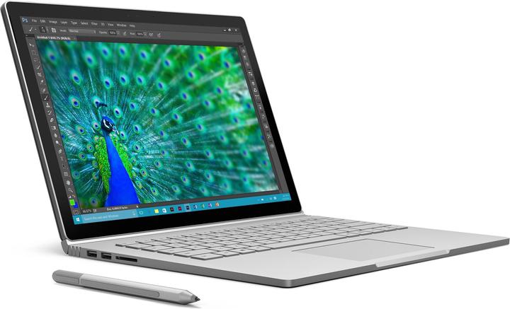 Produktbild Microsoft Surface Book, 256GB SSD (13.50", Intel Core i5-6300U, 8 GB, 256 GB, CH)