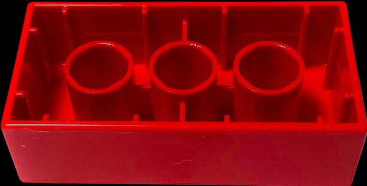 Produktbild LEGO Duplo 2x4 Steine Rot - 80 Stück - Grundbausteine Red NEU (3011)