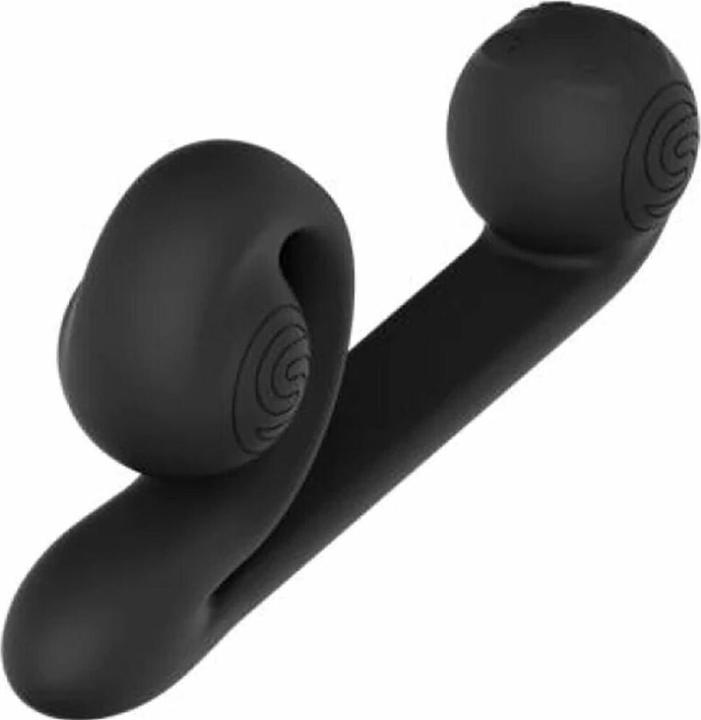 Actual product image Snail Vibe Duo Vibrator - Black