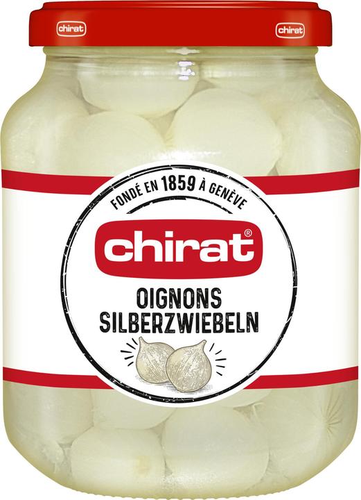 Immagine prodotto Chirat Cipolle argentate ideali per raclette, fonduta, aperitivi e piatti freddi (425 g)