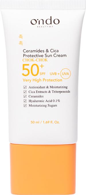 Immagine prodotto Ondo Crema solare protettiva alla ceramide e alla cica (Crema solare, SPF 50+)