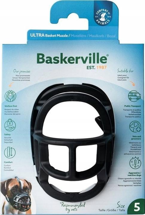 Image du produit Company of Animals Ultra muselière Baskerville (5, Chien, Général)