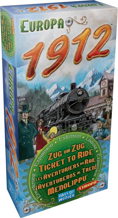 Produktbild Asmodée Zug um Zug Europa 1912 (Französisch, Deutsch, Englisch)
