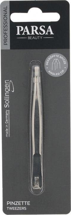 Actual product image Parsa Beauty Parsa Profi Tweezers Solingen, cranked, silver