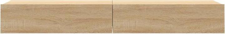 Image du produit VidaXL TV Schrank mit LED-Leuchten Fernsehschrank Lowboard 2 Stk. Sonoma-Eiche
