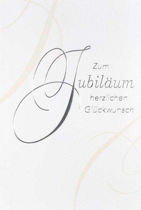 Produktbild ABC Jubiläumskarte (1 Stk.)