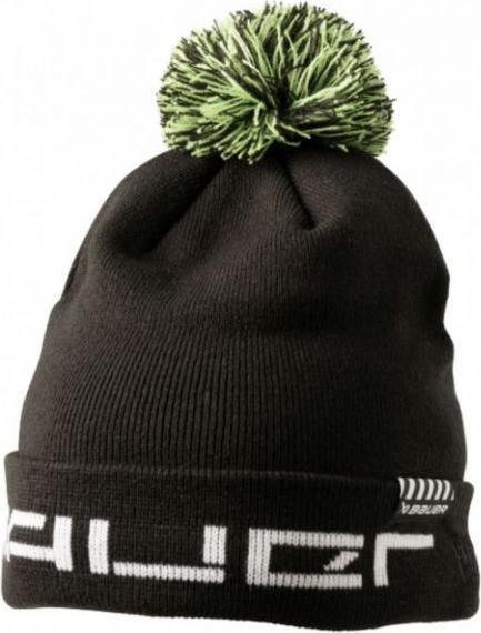 Buff Wintermütze mit Marken-Strickbommel für Kinder
