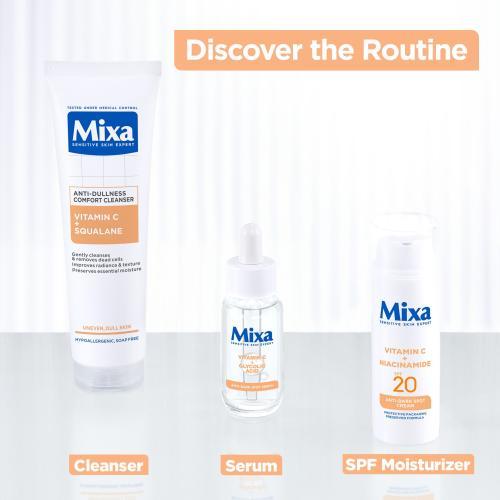 Actual product image Mixa Cleansing gel for dull skin (Anti-Dullness Comfort Cleanser) 150 ml (Gel, 150 ml)