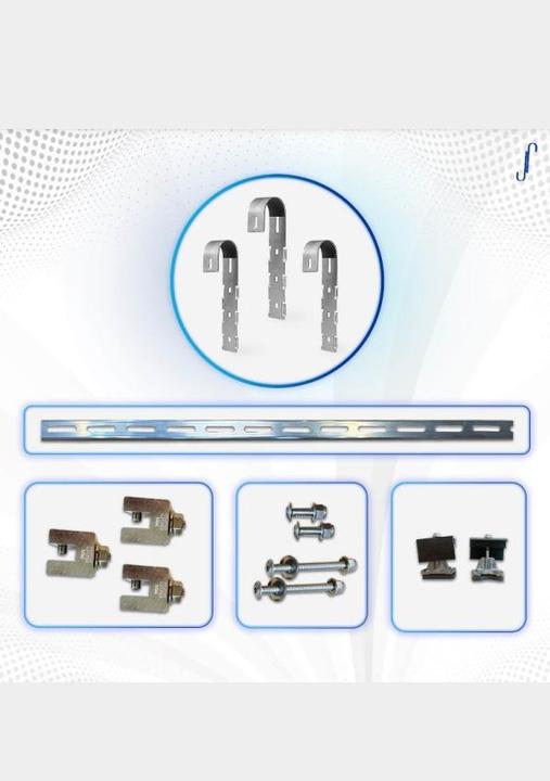 Produktbild Solar Hook Balkonkraftwerk Solarhaken eckig (Solaranlage Montagematerial)
