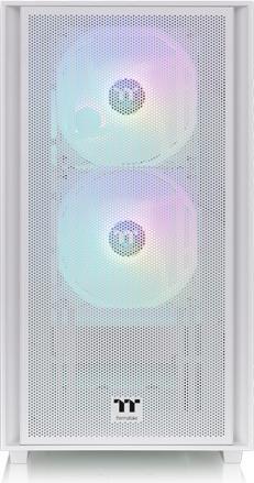Actual product image Thermaltake Tt Versa H16 TG ARGB Snow White (mATX, Mini-ITX)
