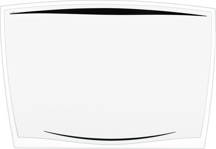 Produktbild Cep Ice Schreibtischunterlage, 65,6x44,8cm, schwarz, transparent (65.5 x 45 cm)
