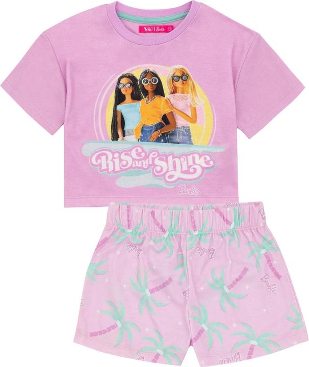 Image du produit Barbie - Ensemble de pyjama court - Fille (140)