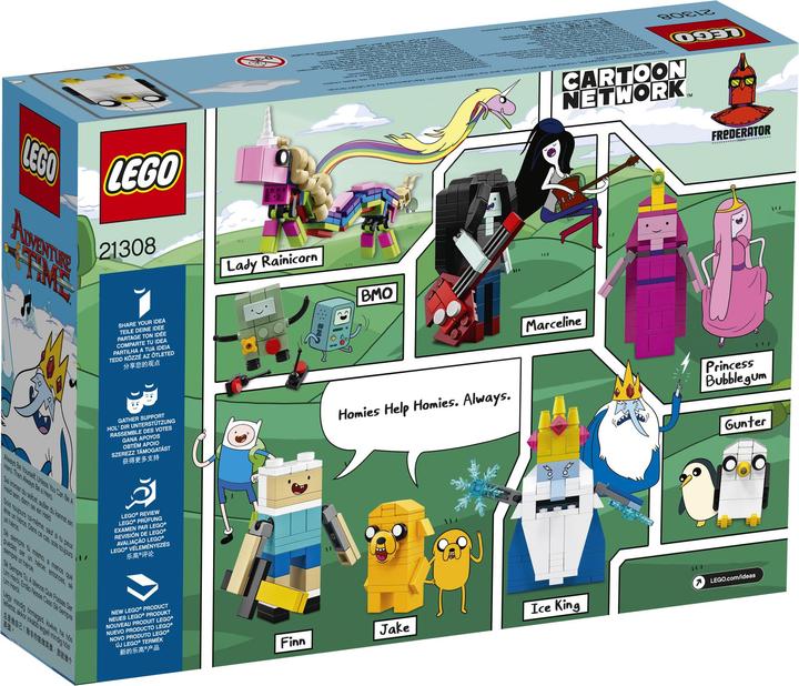 Actual product image LEGO Ideas Adventure Time (21308, LEGO Ideas)