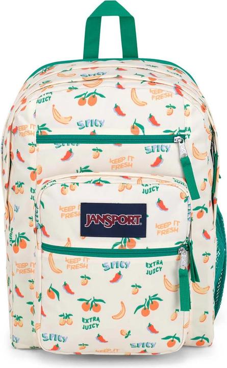 Actual product image JanSport big student five a day cream backpack (30 l)