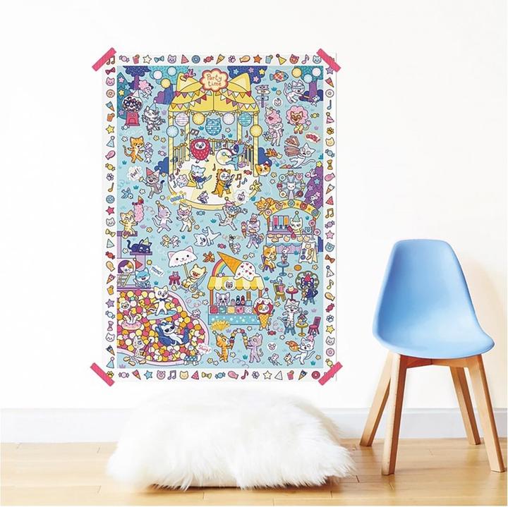 Actual product image Poppik Sticker Creative Poster Party