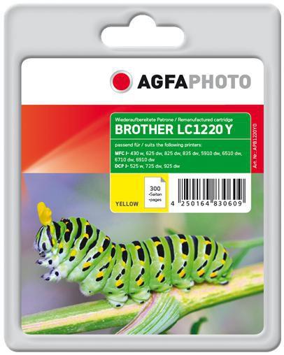 Actual product image AGFAPHOTO Ink Yellow rpl LC1220Y, 7ml (Y)
