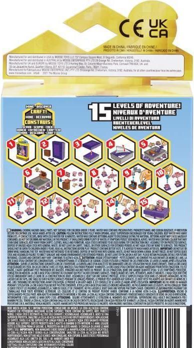 Actual product image Moose Treasure X Set Minecraft + Gift Hasbro Troll