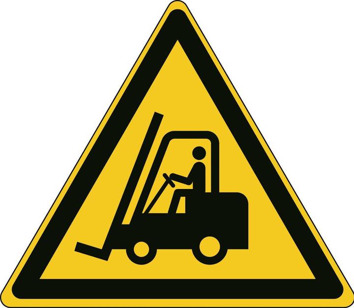 Produktbild Brady Warning Forklift trucks and