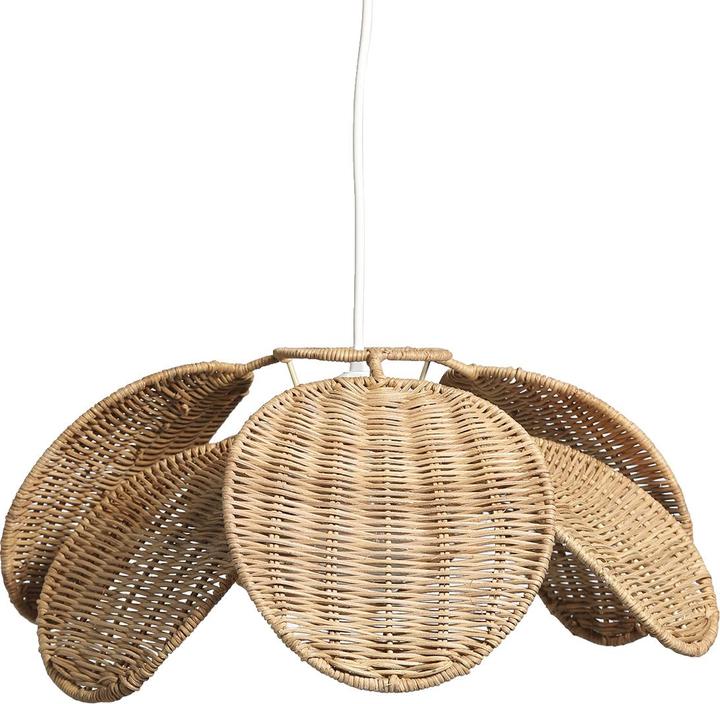 Image du produit Vertbaudet Abat-jour pour chambre d'enfant en rotin en forme de fleur