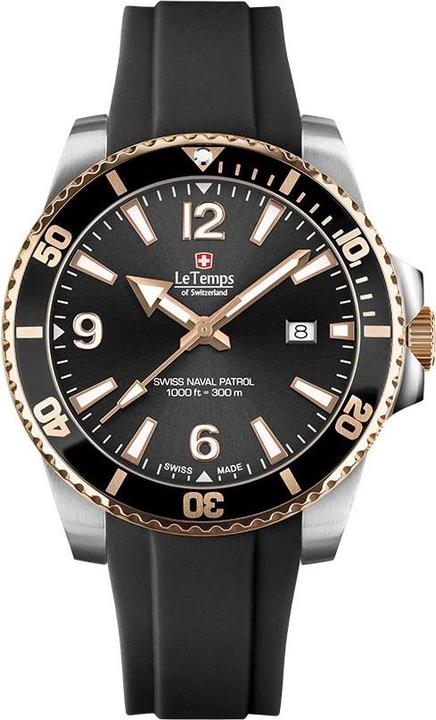 Actual product image Le Temps Swiss Naval Patrol (Analogue wristwatch, 43 mm)