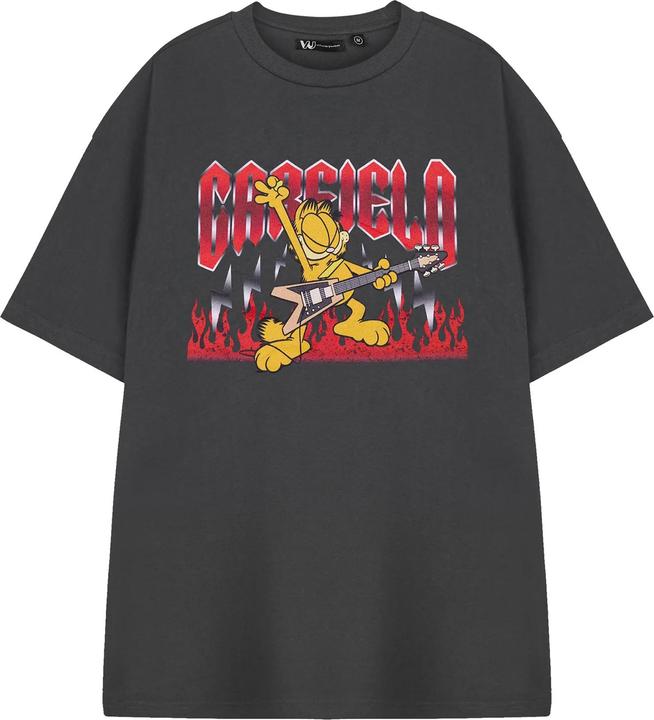 Immagine prodotto Garfield Maglietta Chitarra Maniche Corte Adulto Unisex (M)