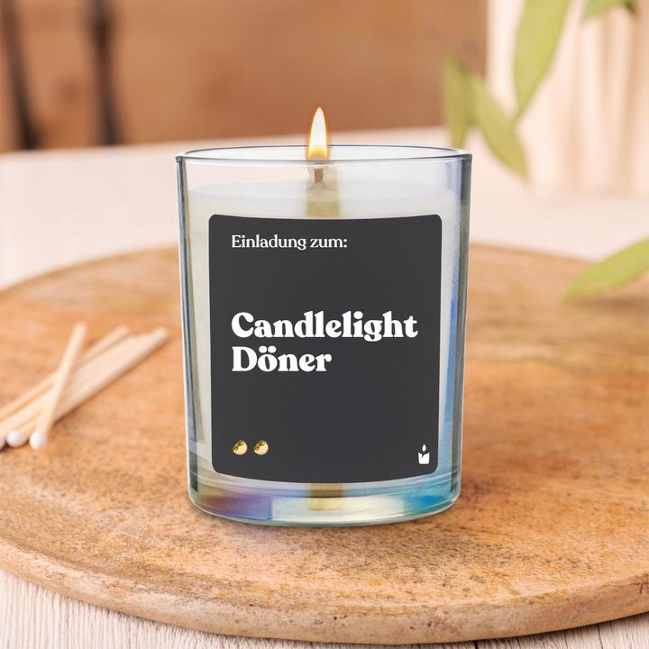 Immagine prodotto Chatty Candles Duftkerze Woody Candlelight Döner