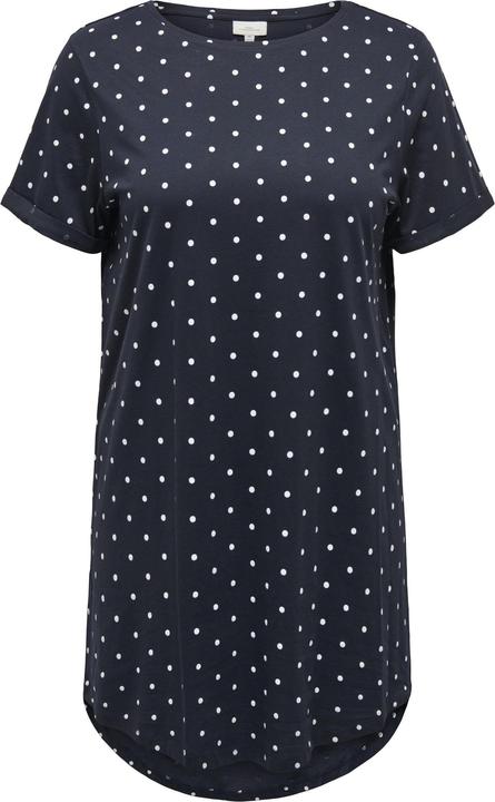 Only Curvy kurzärmeliges Kleid