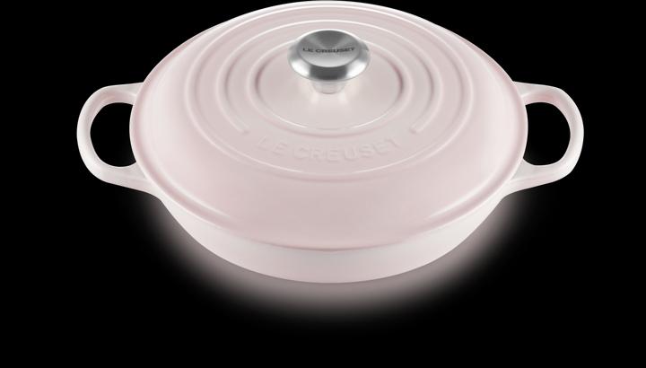 Produktbild Le Creuset Gourmet-Profitopf Signature Ø 26cm, rund (26 cm, Bräter + Schmortopf, Gusseisen, Emaille)