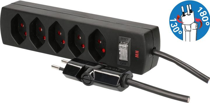 Produktbild Max Hauri Cable Home Kabelmanagement Set: Box klein + Safety-Line + Spiralschlauch
