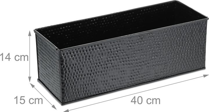 Image du produit Relaxdays Jardinière de fleurs (40 cm)
