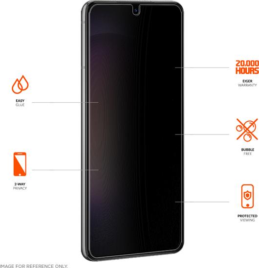 Produktbild Eiger Mountain Glass Black (1 Stück, Samsung Galaxy S23+)
