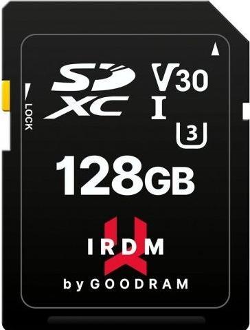 Goodram IR-S3A0-1280R12 Carte mémoire SDXC UHS-I (128 Go, SDXC, U3, UHS-I)