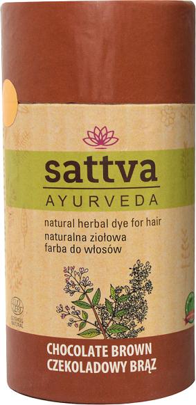 Immagine prodotto Sattva Ayurveda Sattva Tintura Naturale alle Erbe per Capelli Tintura Naturale alle Erbe per Capelli Marrone (Marrone cioccolato)